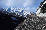 Гималайская дорога над пропастью